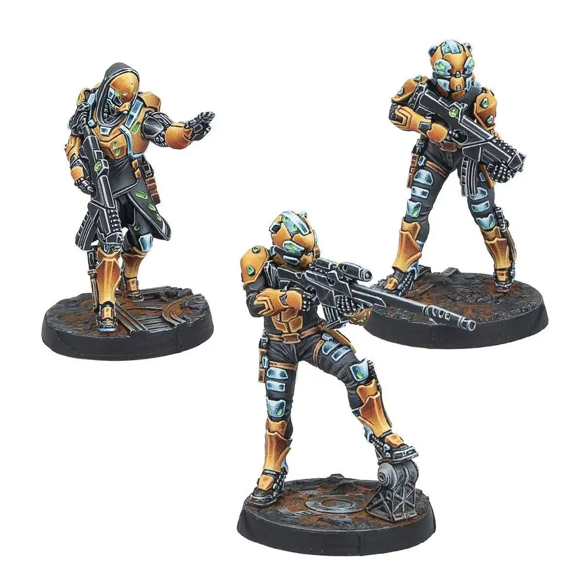Delta Expansion Pack, Casting Digital Model Assembly Kit, 3 Characters, Unpainted, DIY Model Including Base