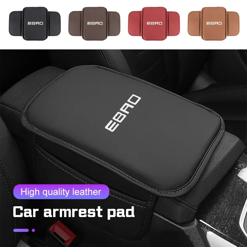 Car Armrest Box Pad Storage Bag Elbow Support Mat For Chery EBRO S700 EBRO S800 S400 S900 2026 Center Console Cushion Accessorie