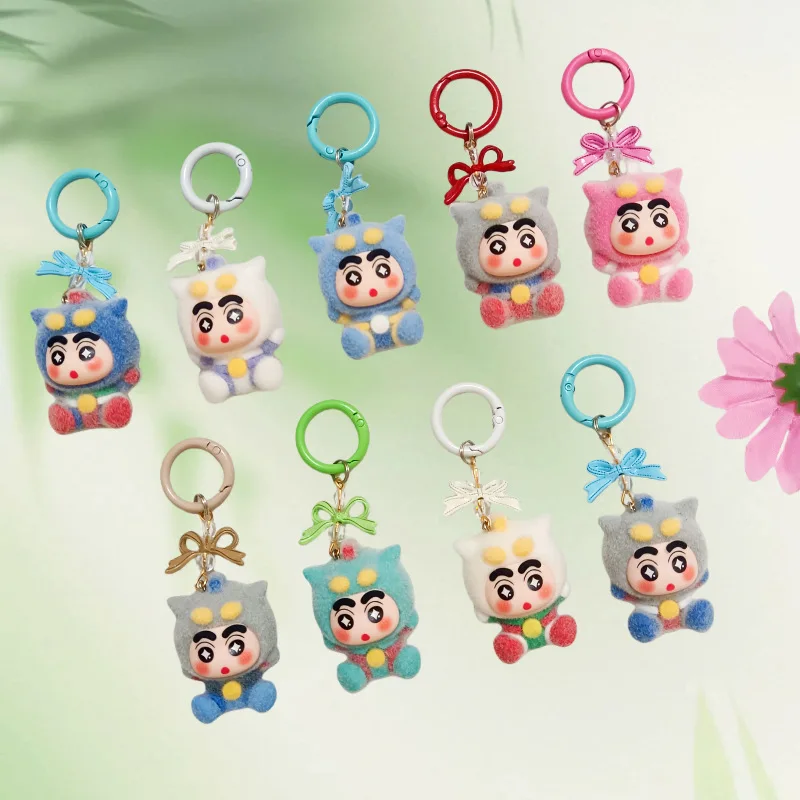 

New mini cute figurine superhero Little Xin matching pendant for girls' handbag accessory