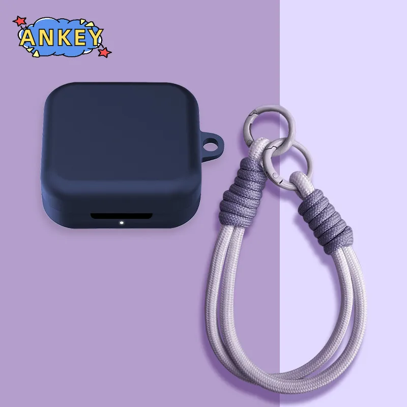 for 1MORE Ear Clip S12 Protective Case Lanyard Soft Cover Shells Washable Housing Anti Dust Sleeve Hand Rope Strap Accessories