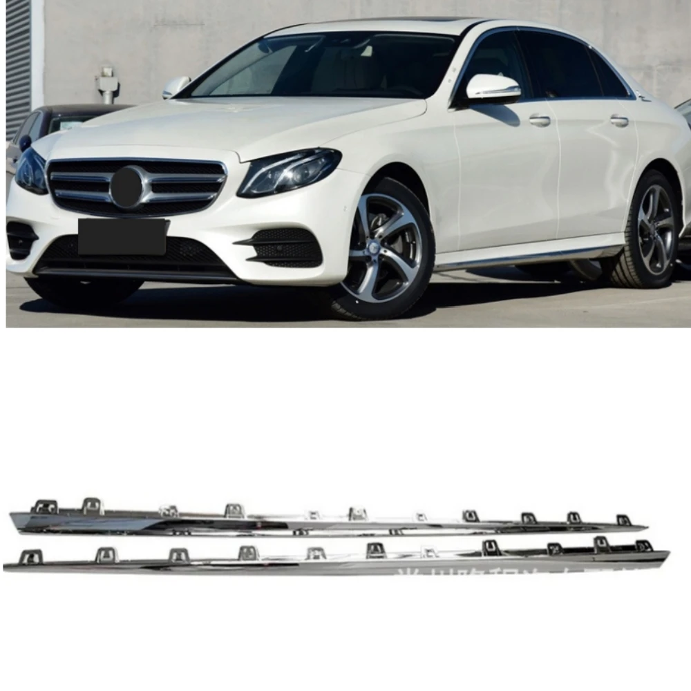 

Хромированная Декоративная полоса под дверью автомобиля для Mercedes Benz E-Class W213 спортивная версия OEM 2136983000 2136983200