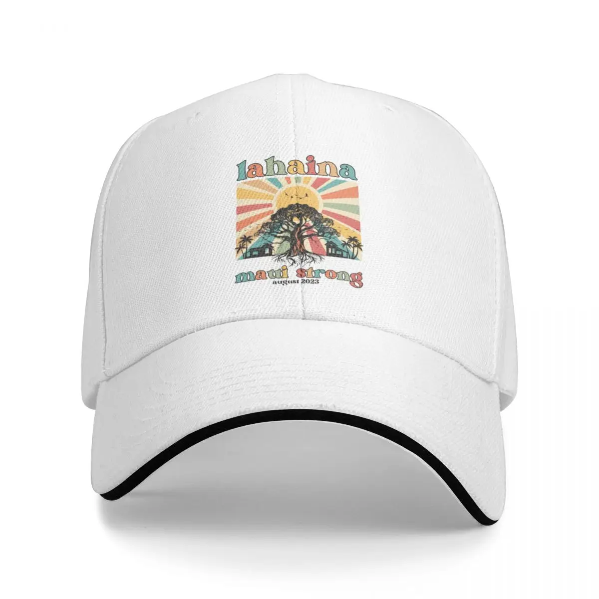 Lahaina Maui Strong Baseball Cap Gentleman Hat Golf Cap Men's Luxury Women's