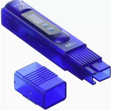 Эффективный двухканальный тестер TDS HM-TDS-EZ, портативный измеритель качества воды с высоким диапазоном 0-9990 ppm для ежедневного контроля воды