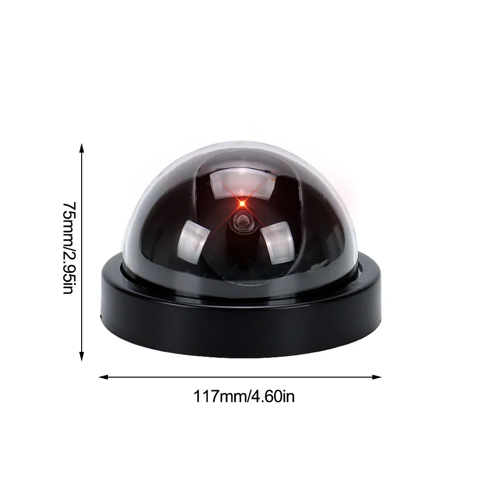 1PC Wireless Dummy Fake Security Camera Home Surveillance Cctv Dome Indoor Outdoor False Hemisphere Simulation Camera