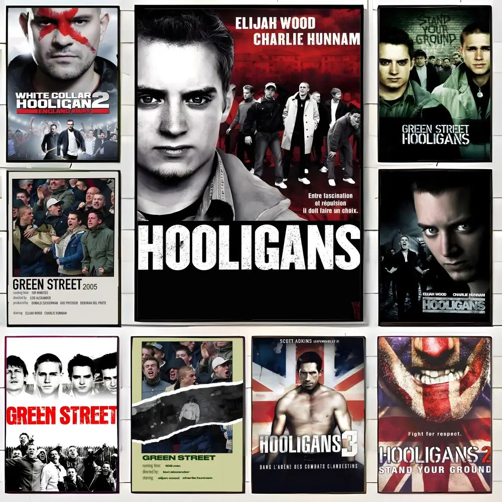 Film-Poster „Violent H-Hooligans“, Wandkunstdruck, Poster, dekoratives Wandbild, Heimdekoration, Geschenk, ungerahmt