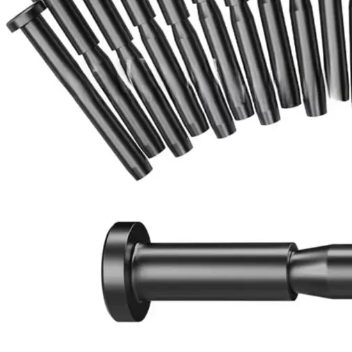 For 3/16 Wire 316 Stainless Steel Invisible Receiver Dark Cable Railing Fitting Kit For Wood Metal Post Deck Stair Balustrade