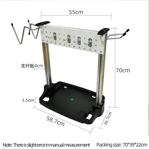 Work Center Gantry Storage Rack Fit FESTOOL Germany Vacuum Dust Container Round Orbital Sander Abrasive Disc Holder Non-original