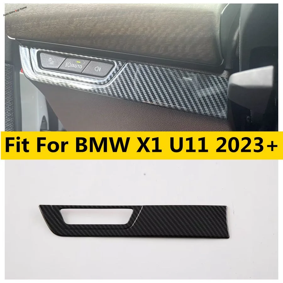 

Front Light Lamp Adjustment Control Switches Button Decoration Frame Cover Trim Fit For BMW X1 U11 2023 - 2025 Car Accessories