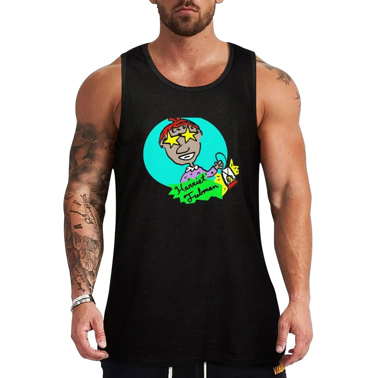 

Harriet Tubman Tank Top sleeveless Men's t-shirts Men's summer t-shirt Men's t-shirt Gym T-shirts for men