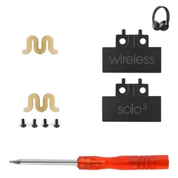 Headband Hinge for Beat Solo 3 Replacement Metal Buckle Logo Connector Repair Parts Solo3 Hinge Accessories