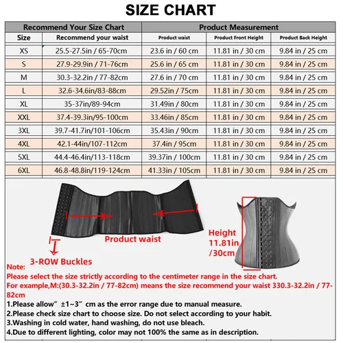 Imagen 2 del producto Entrenador de cintura de látex con 25 huesos de acero, corsé moldeador adelgazante de vientre para mujer, faja reductora con correa de modelado
