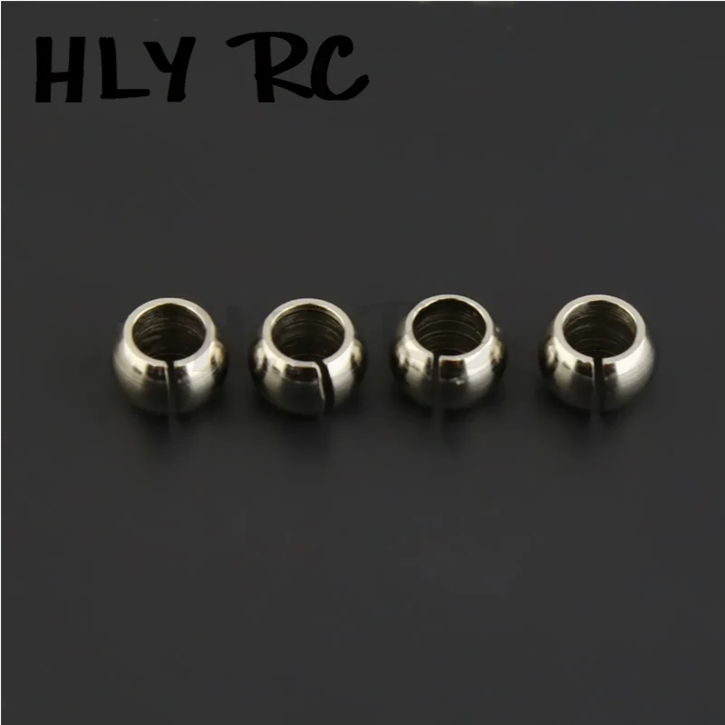 4pcs Metal Low Friction Suspension Ball Hollow Balls 54559 for Tamiya TT02 TT02D TT02FT TT02RR 1/10 RC Car Upgrade Parts