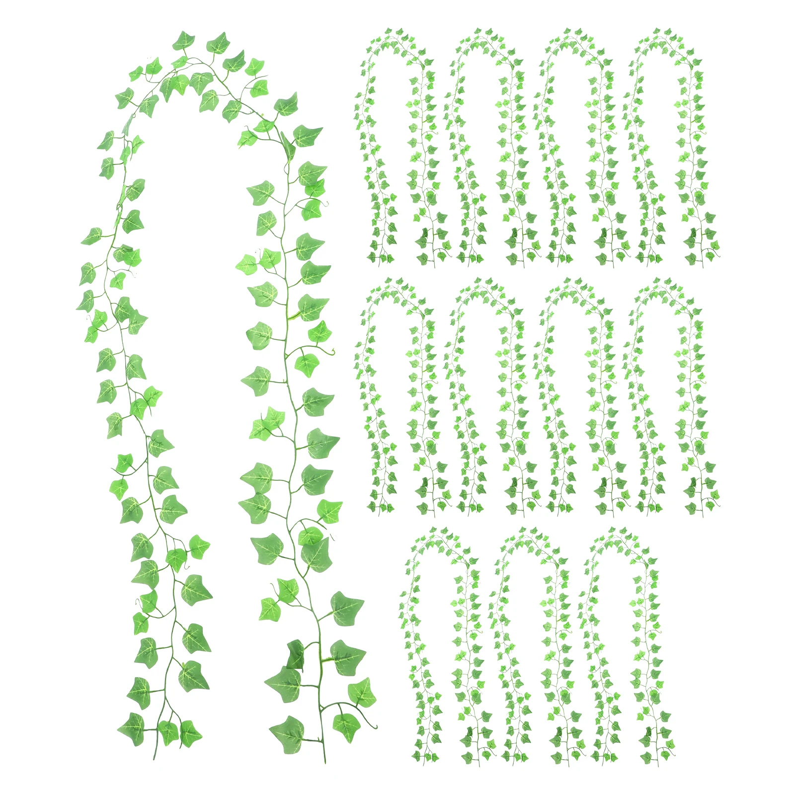 

Artificial Vine Garland Fake Leaves Greenery Plants Simulation Decor Bedroom Room Faux Vines Lifelike No Watering