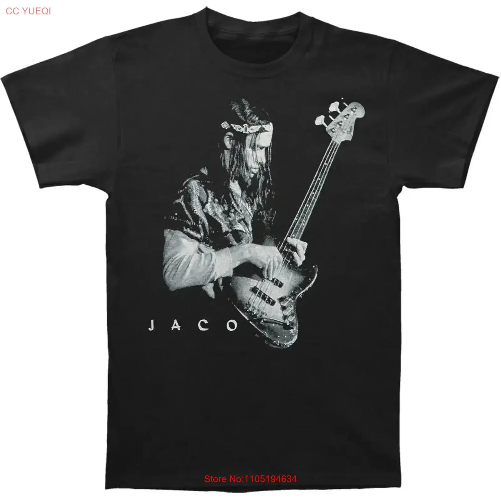 Novo jaco pastorius t camisa férias vintage lavado topo para uso diário moda gráfico macio ligeiramente unisex homme confortável