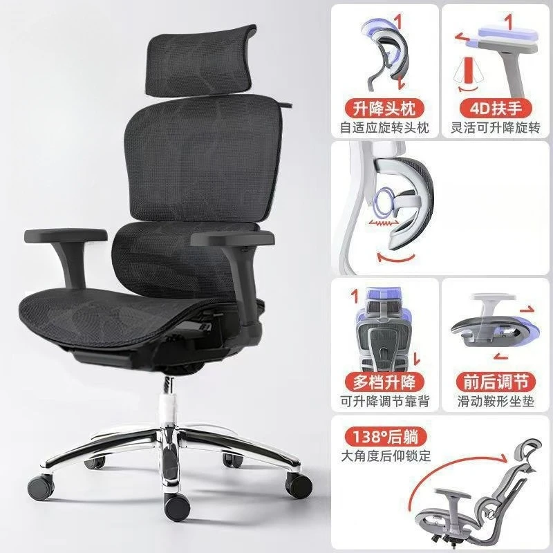 Office chair sedentary comfortable computer boss learning