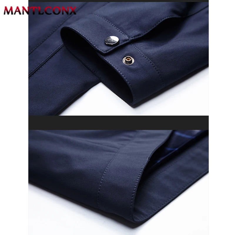 Spring Autumn Casual Men\'s Jacket Stand Collar Zip Up Jacket Coat Luxury Social Jackets for Men Office Dress Coat Outerwear 3XL