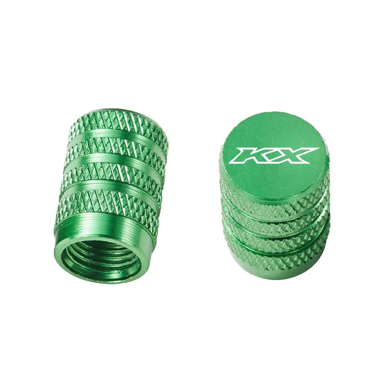 2 個オートバイアクセサリータイヤバルブエアポートステムカバーキャップカワサキ KX250 KX 250 2019-2025 KX250F KX 250F 2004-2025