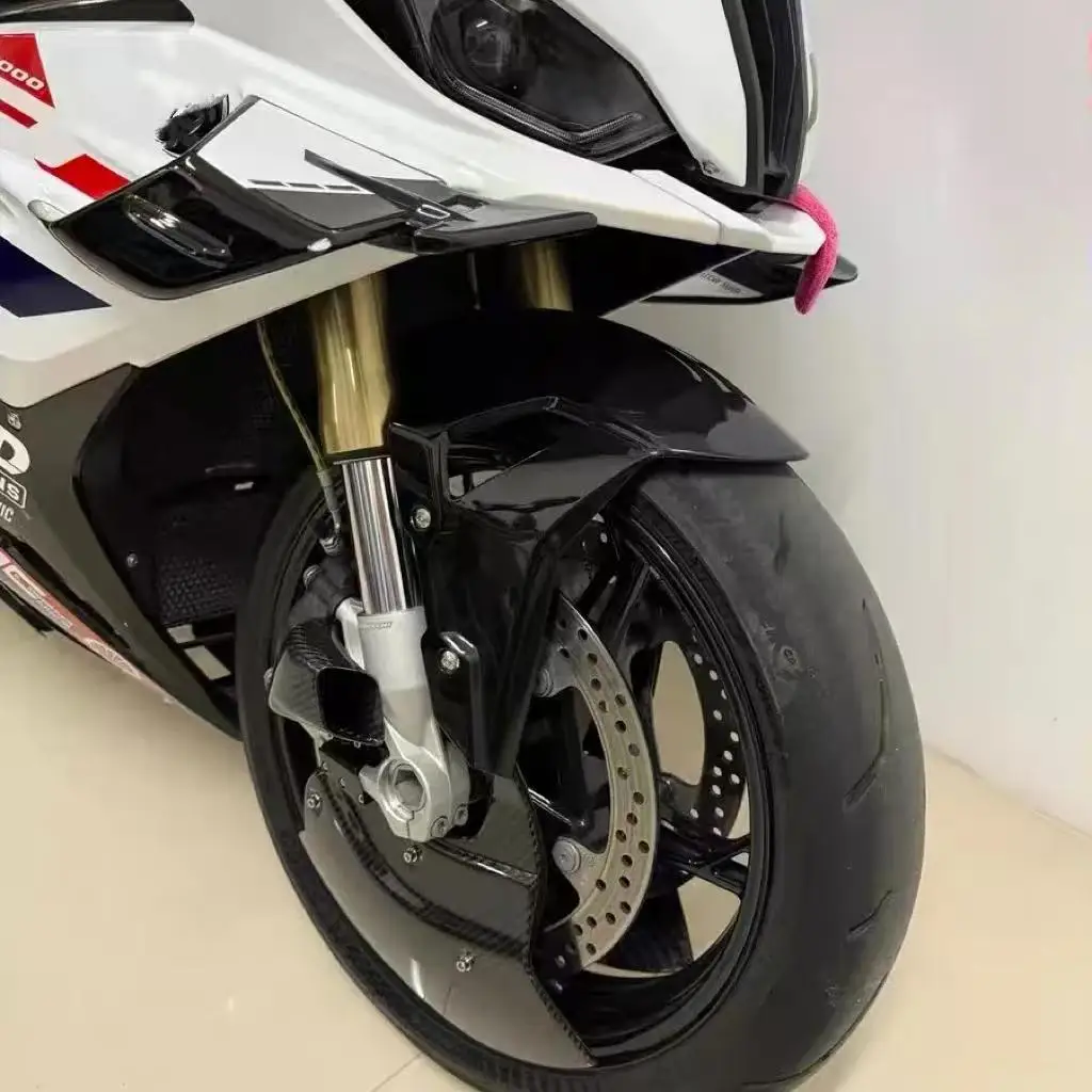 100% Carbon Fiber Motorcycle Front Brake Air Duct Caliper Radiator Cover For BMW S1000R S1000RR M1000R M1000RR HP4 S1000XR view 6