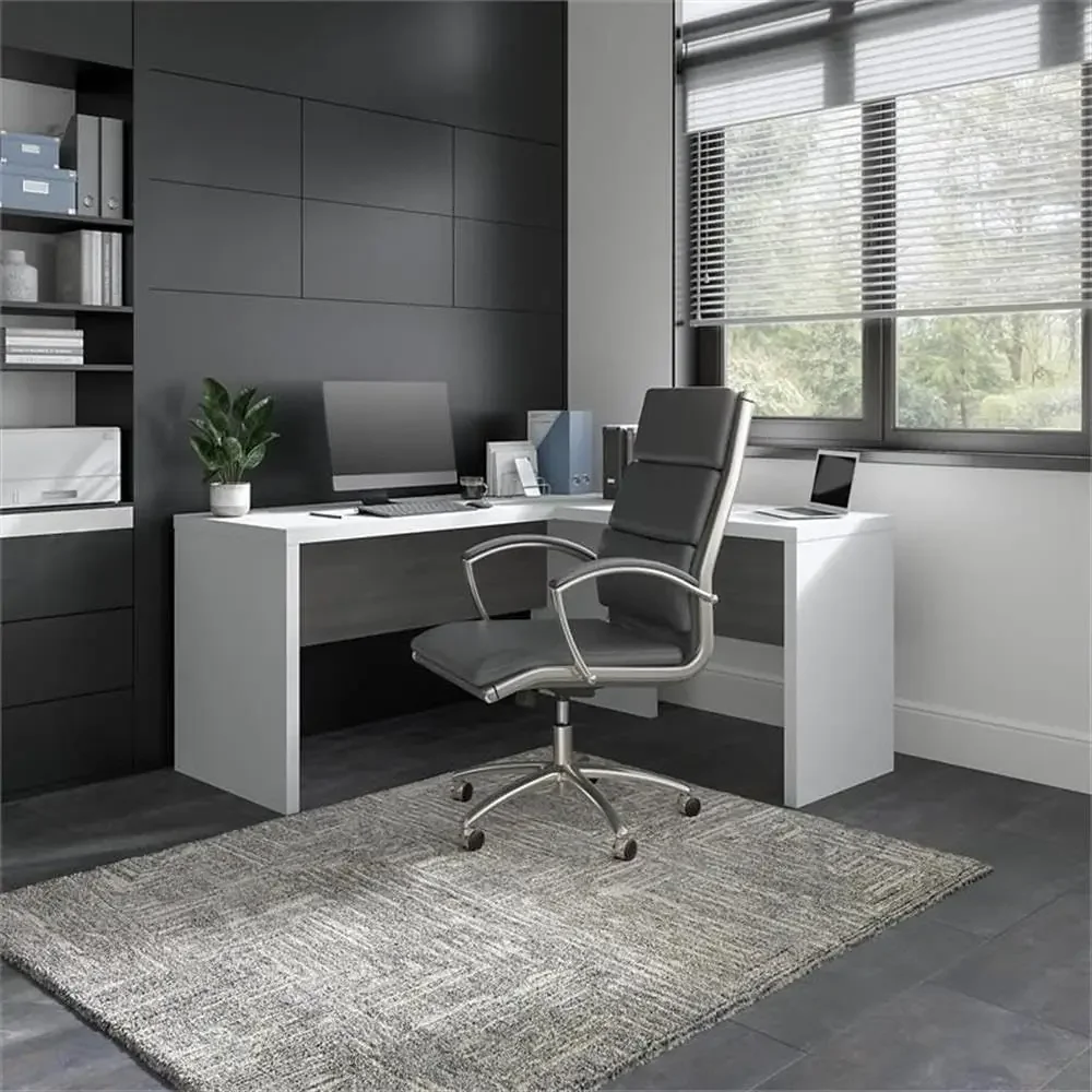 

Special OfferSet O 2 L-Shaped Desk & Lateral Ile Cabinet In White & Gray