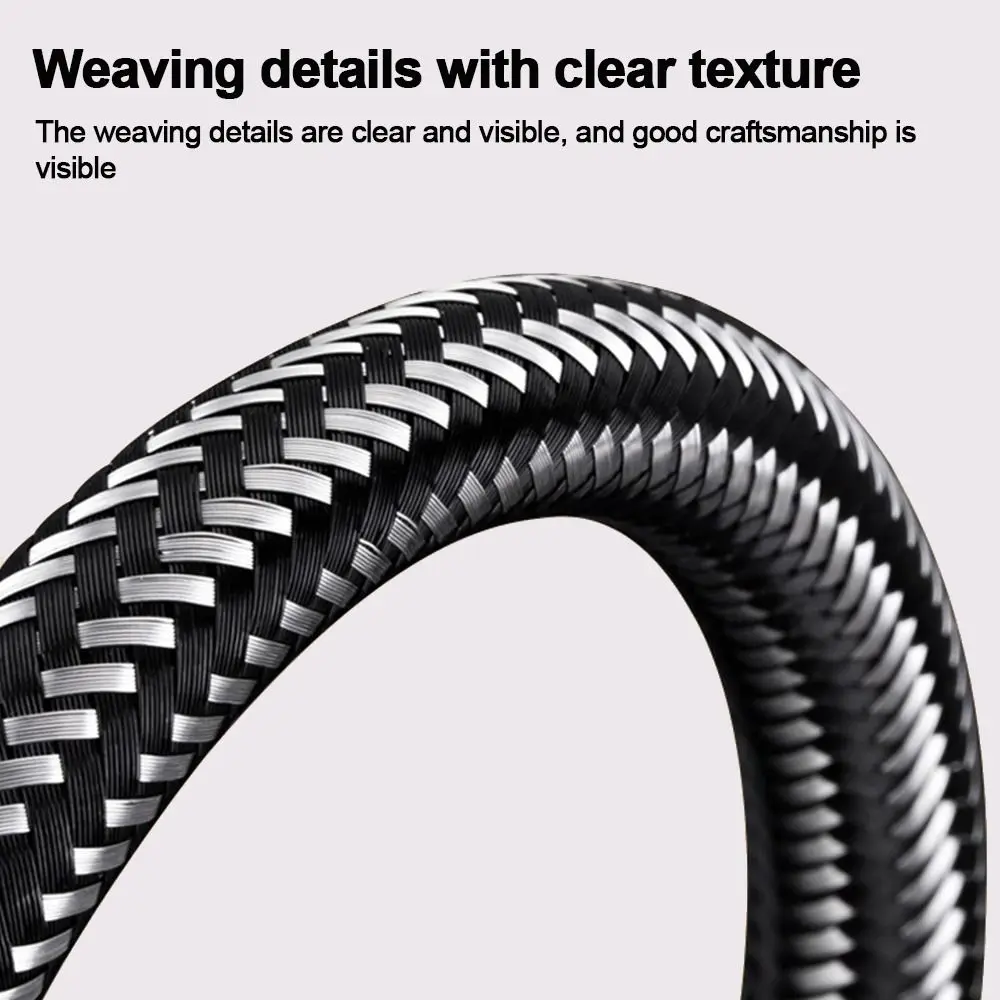 

Stainless Steel Flexible Braided Hose 1/2 Inch Leak-Proof Explosion-Proof Hose 30-200cm Universal Interface Water Inlet Pipe
