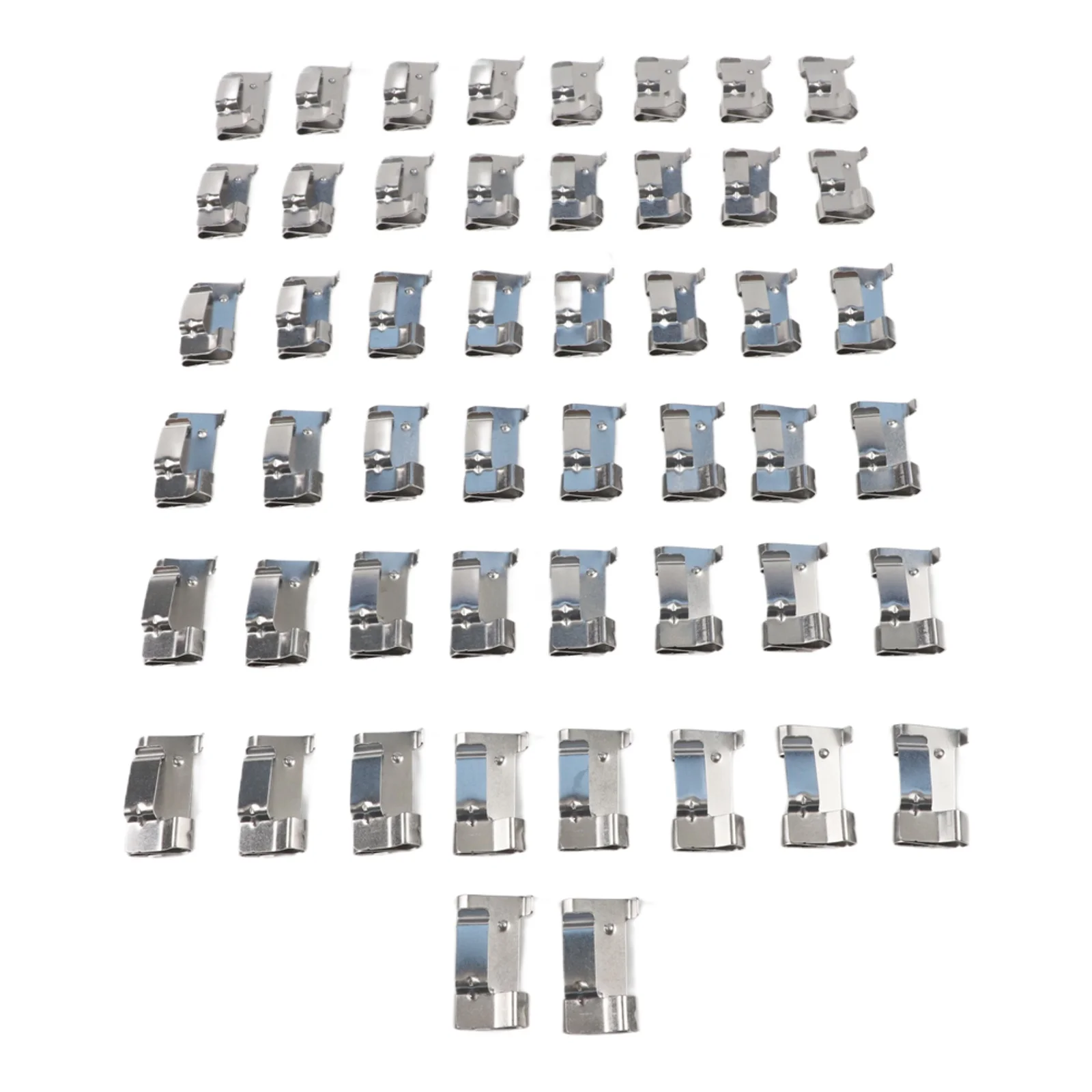 20/50Pcs Photovoltaic Cable Clips Stainless Steel Cable Clamps Outdoor Cable Holder For Cable Management Wire Organizer