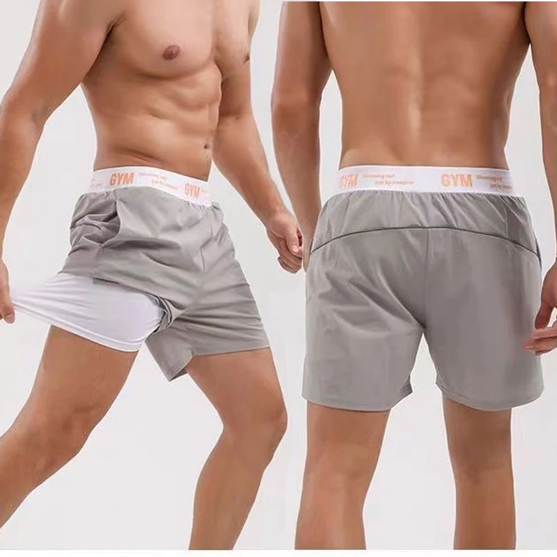 Pantalones cortos de baloncesto para hombre, Pantalón deportivo ajustado con forro para gimnasio, fútbol, ejercicio, trotar, senderismo, correr, Fitness