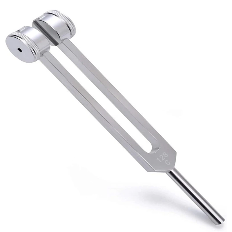 128 Hz Tuning Fork Weighted Bio-Acoustic Tuning Fork For Therapy 128 Hz Acoustic Slider Tuning Fork