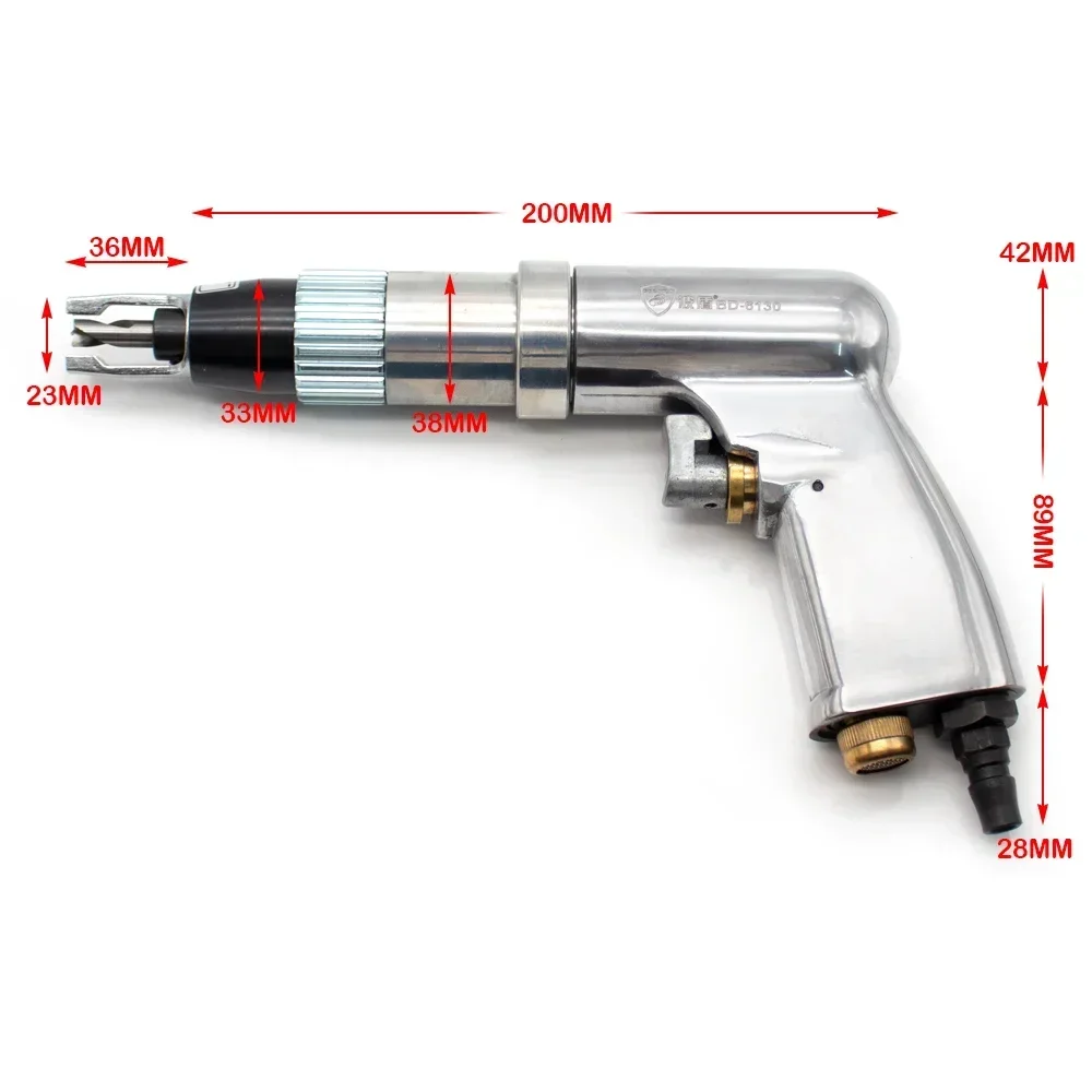 Pneumatic Sheet Metal Spot Welding Drill Position Solder Joint Removal Machine BD-6130 with 8MM Bore Bit 1600RPM