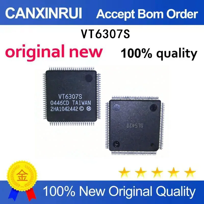 

（5-100 pieces）New stock VT6307 VT6307S QFP