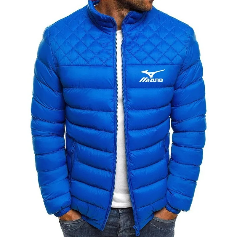 2024 Herbst Winter Baumwolle Herren Daunenjacke Verdickter Kragen Warme Jacke, Sportbekleidung Oberbekleidung