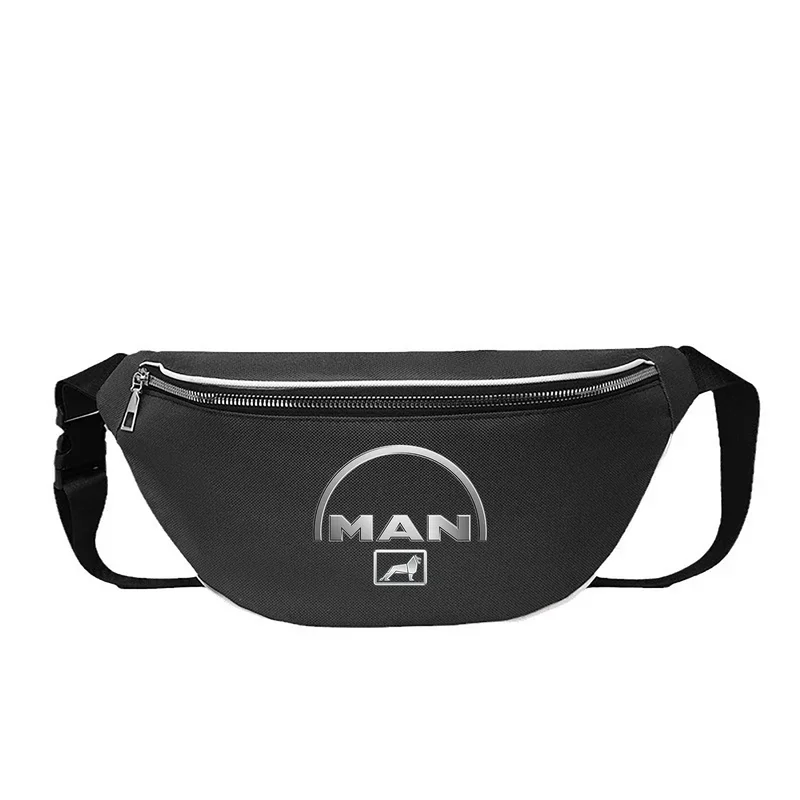 Men truck waist bag crossbody bag shoulder bag chest bag travel sling bag fashion casual sports back pack support custom yb-020