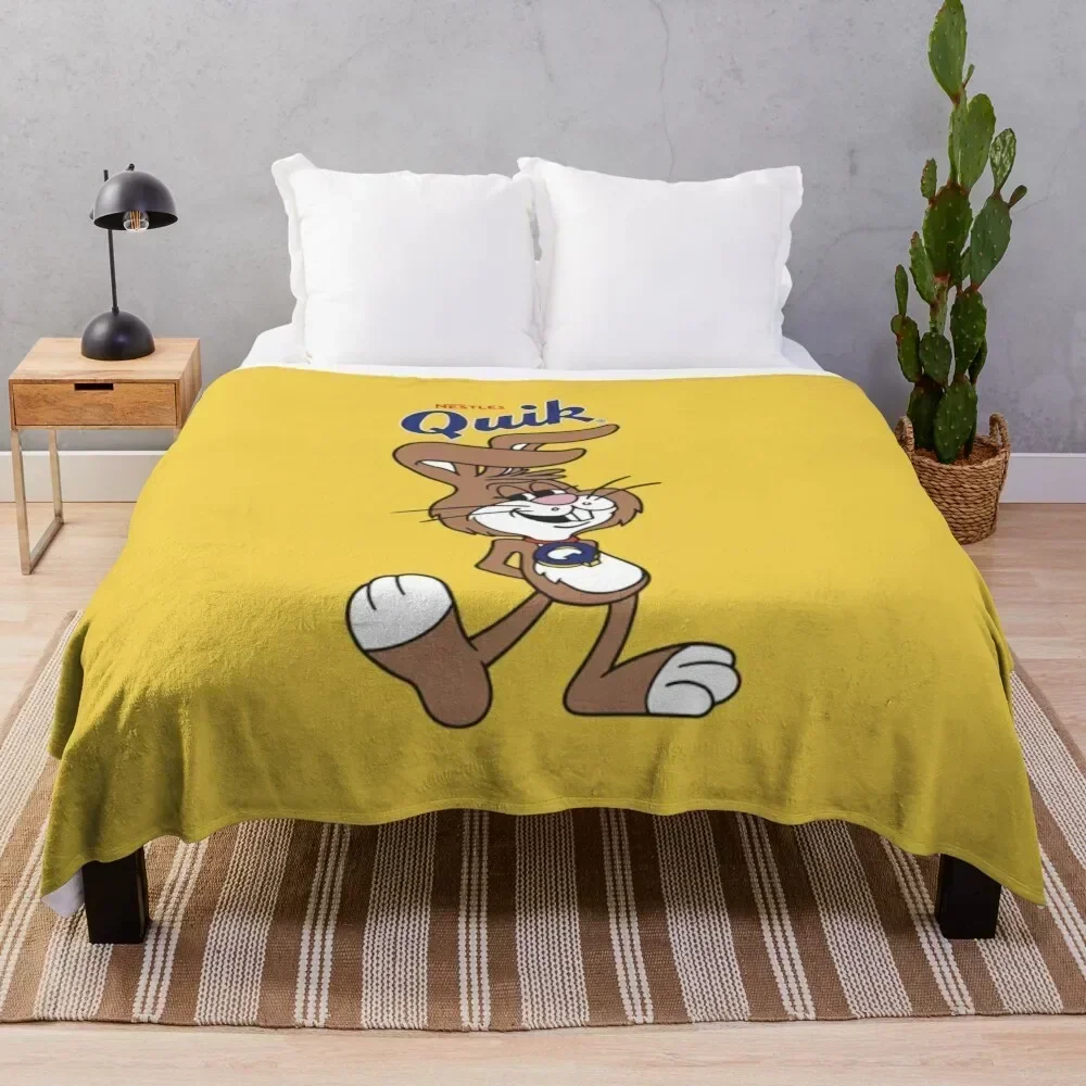 

Nestles Quik Vintage Throw Blanket Warm Throw Blanket Gift for Anniversary