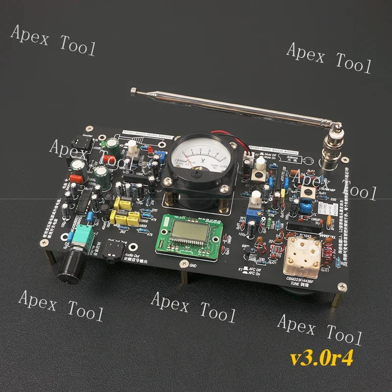 FM FM Stereo Integrated Radio Board Assembly Kit Electronic Discrete Parts High Sensitivity