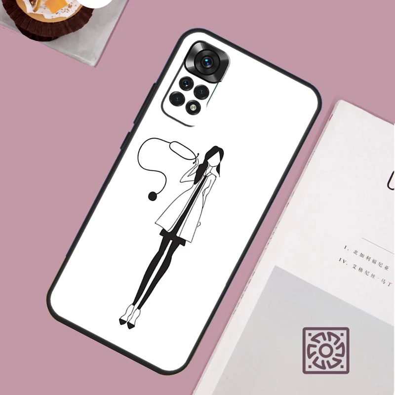 Medical Medicine Case For Xiaomi Redmi Note 12 9 10 11 13 Pro Plus 9S 10S 11S 12S Redmi 12 10C 12C 13C Cover