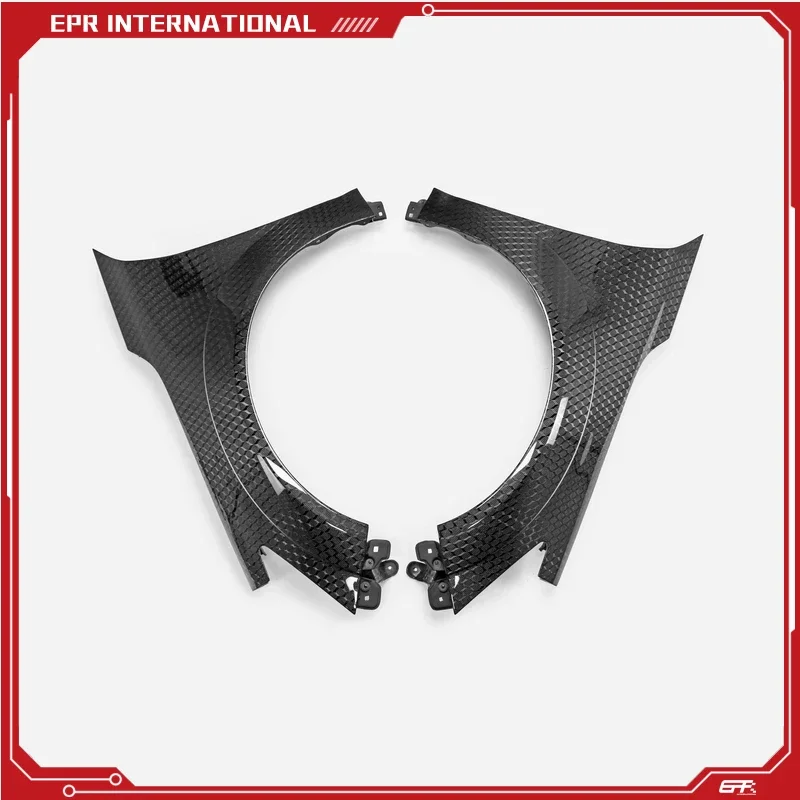 

For Integra Type S DE5 OEM Style Front Fenders - Aftermarket Auto Body Parts with Cube Weave Compatible with Integra Type S