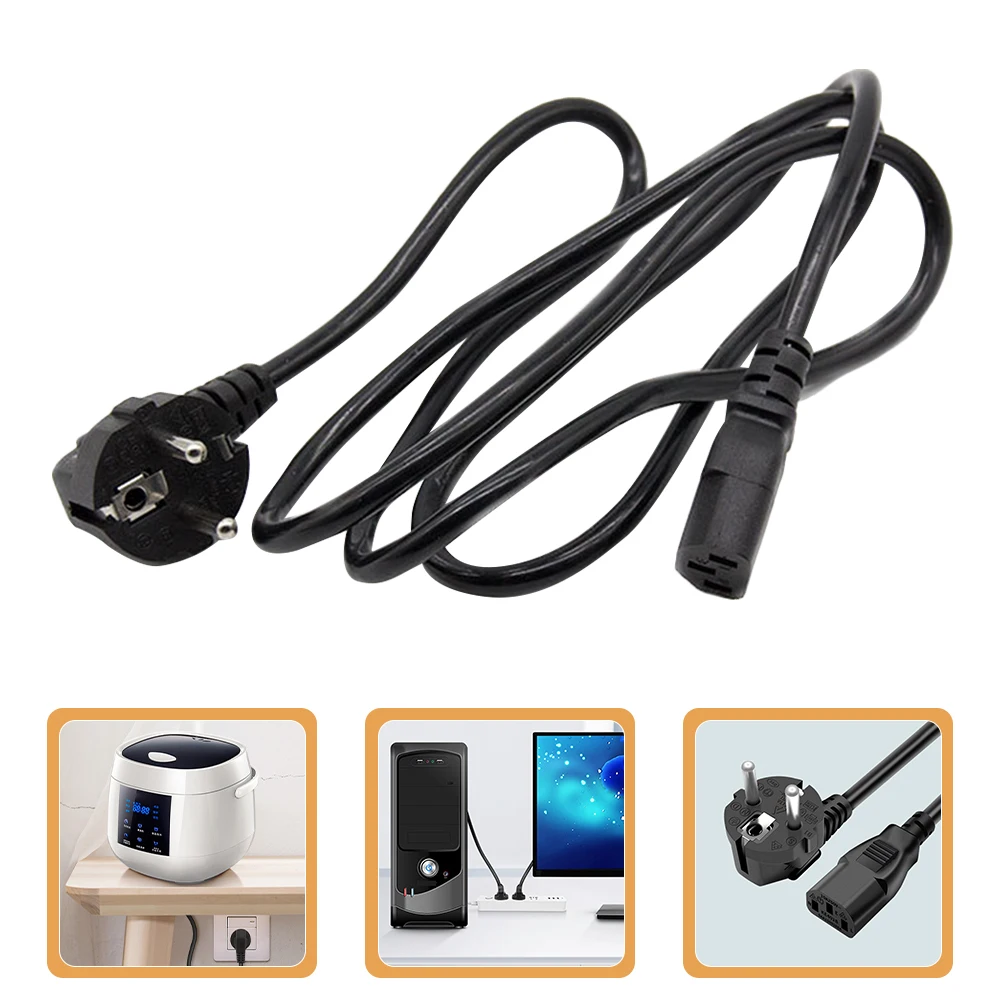 

Power Cord Plug Flexible Replacement Cable Cooker for Yogurt Makers Pressure Supply Copper Backup