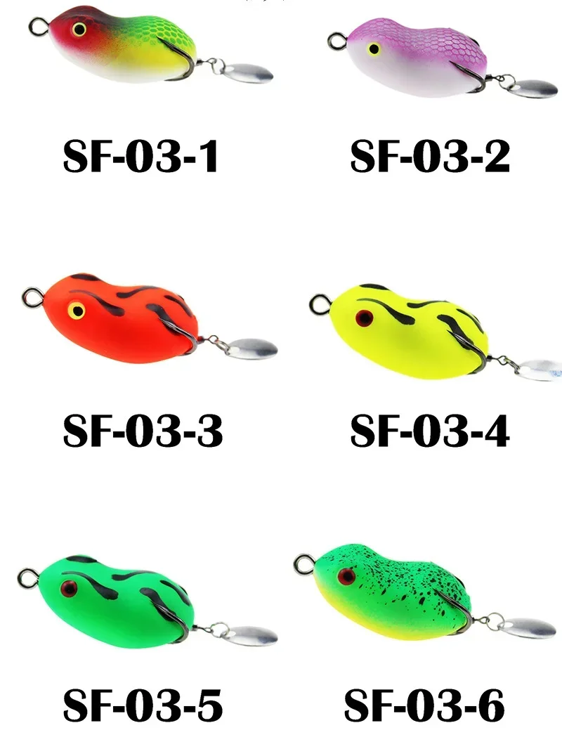 Thunder frog small mini fishing super small black fish specially kill thumb micro bait sealant modified heavy grass area