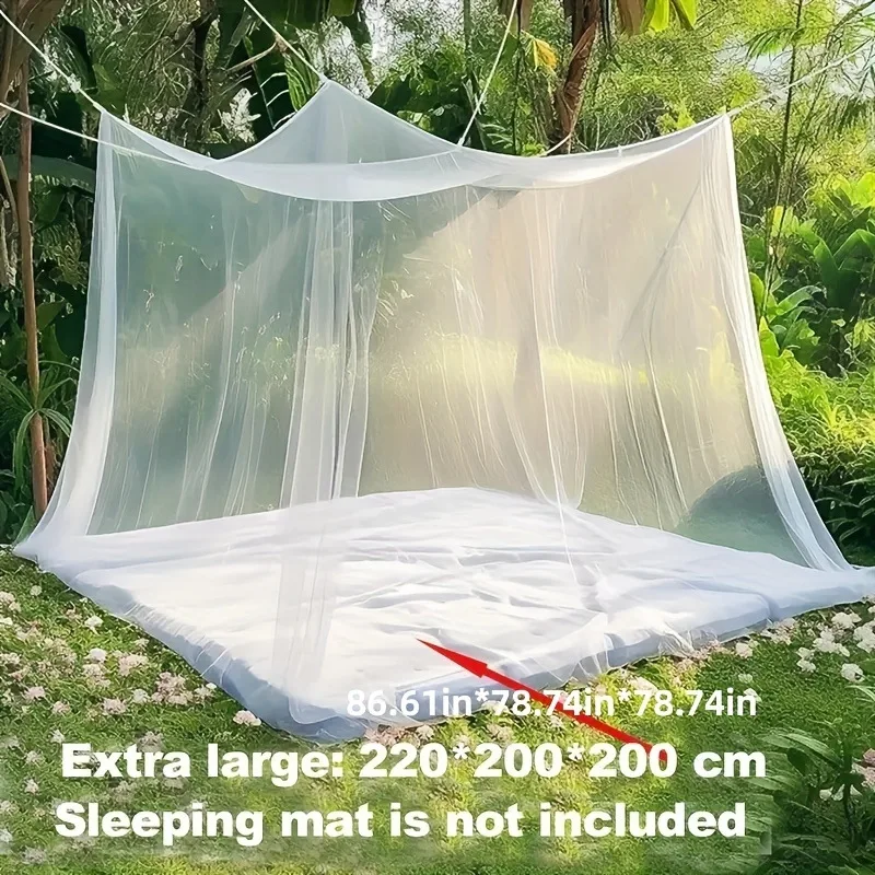 1pc Outdoor Mosquito Nets for Pavilions, Garden Extra Large Bed Covers, Camping Screen Houses, Tents and Umbrellas for Garden Pr
