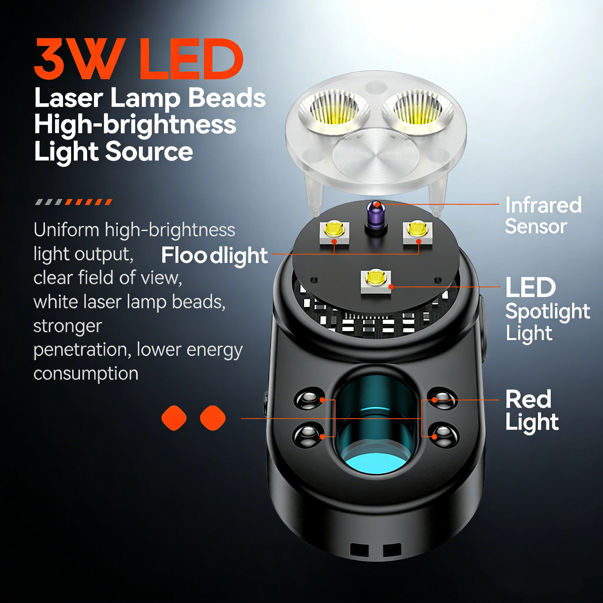 PHILIPS Portable Mini LED Flashlight Rechargeable Clip‑on Lanyard Torch for Camping Hiking Emergency Outdoor Lighting