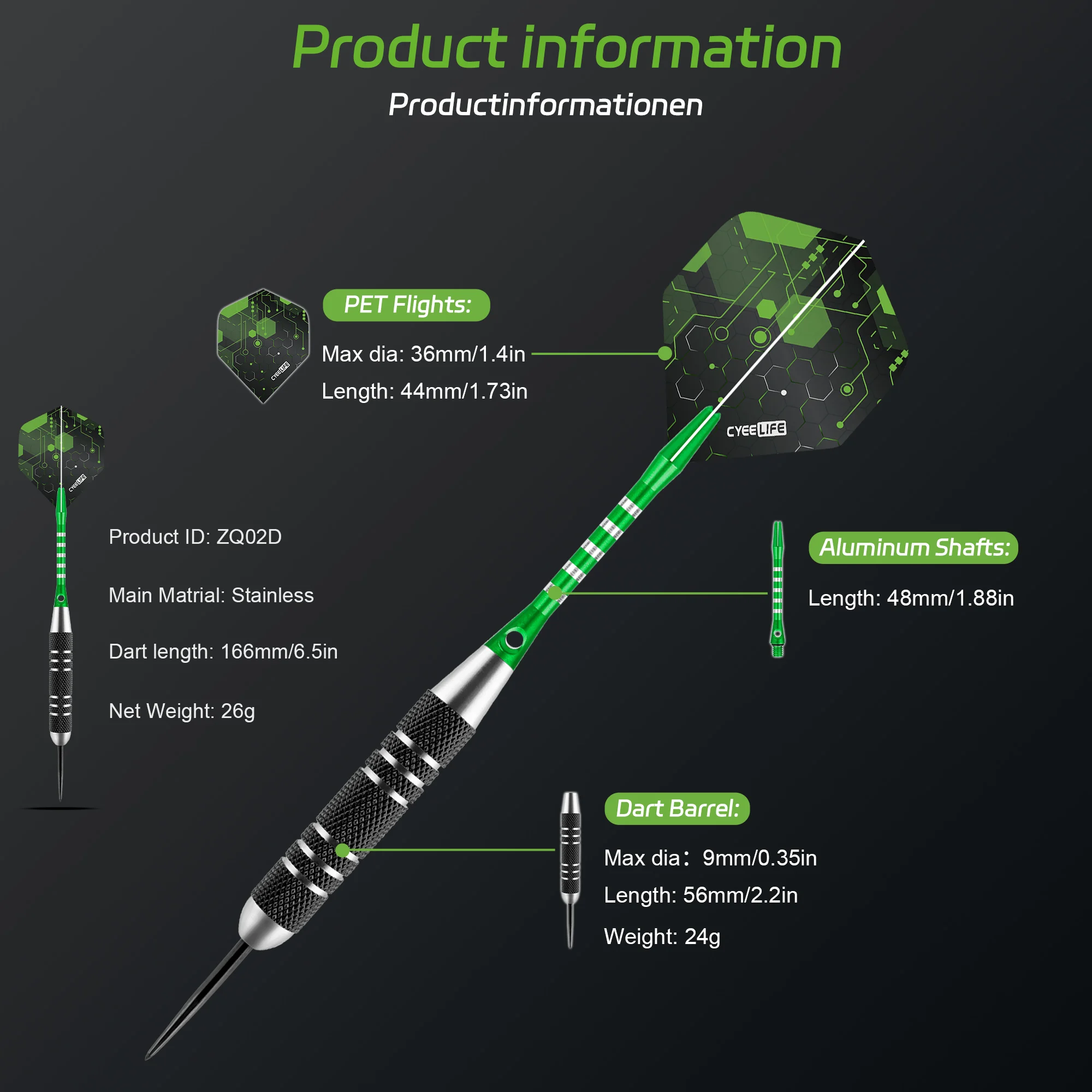 Thumbnail 2 - #79 Latest Dart Shafts Offers