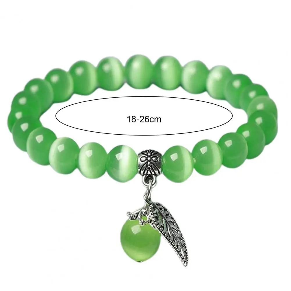 2025 النساء سوار العرقية نمط حبل مرن اليدوية تلميع تزيين سوار المعصم أوبال الخرز سوار مجوهرات اكسسوارات