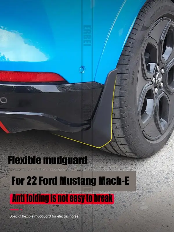 For 22 Ford Mustang Mach-E fender front and rear wheel sediment shield for the original vehicle