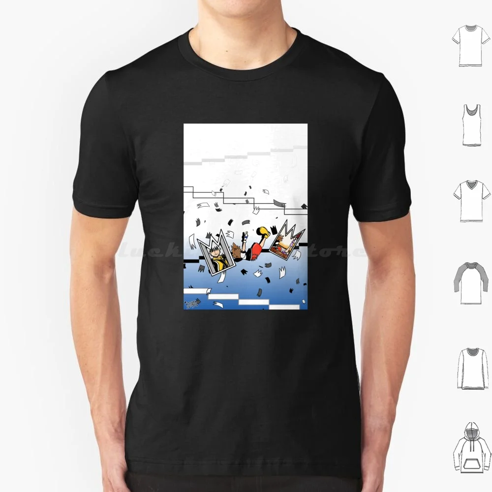 سلسلة ذكريات تي شيرت للرجال والنساء والأطفال 6xl لعبة فيديو Kingdom Hearts #1