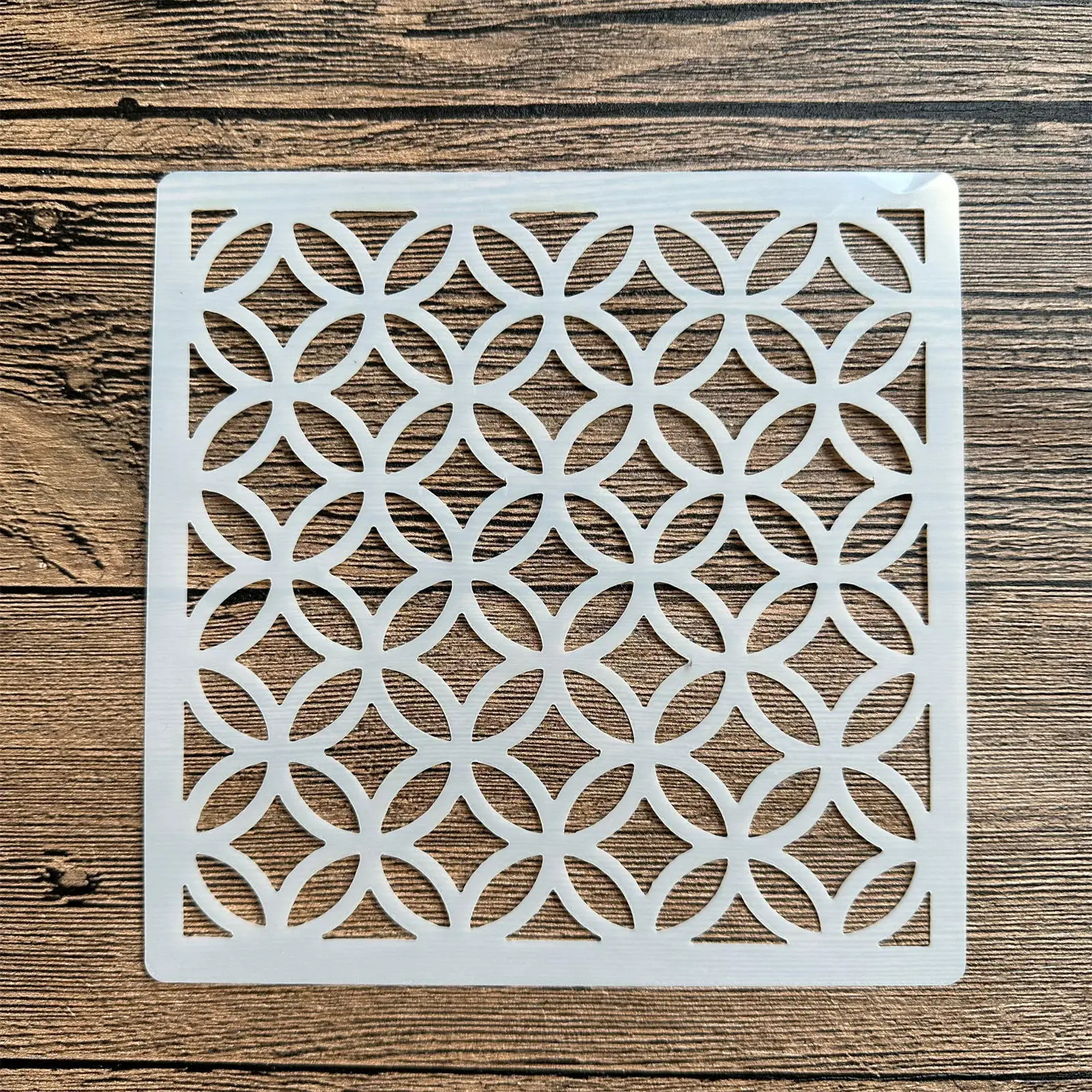 9 sztuk / zestaw 15 * 15 cm formy DIY szablony do rysowania dekoracji wnętrz szablon do cięcia laserowego szablon ścienny płytki malarskie szablony do ciasta — zdjęcie 6