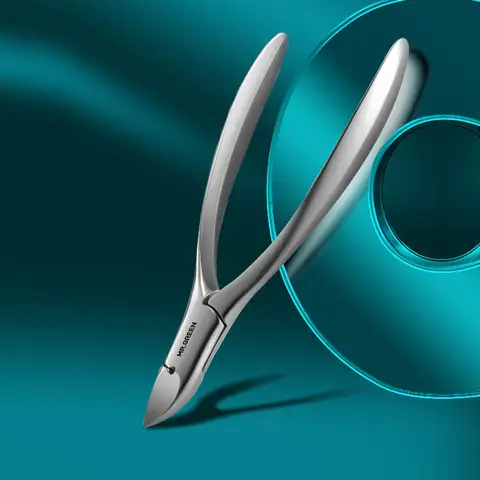 Super-sharp stainless steel nail clipper for pedicure MR.GREEN