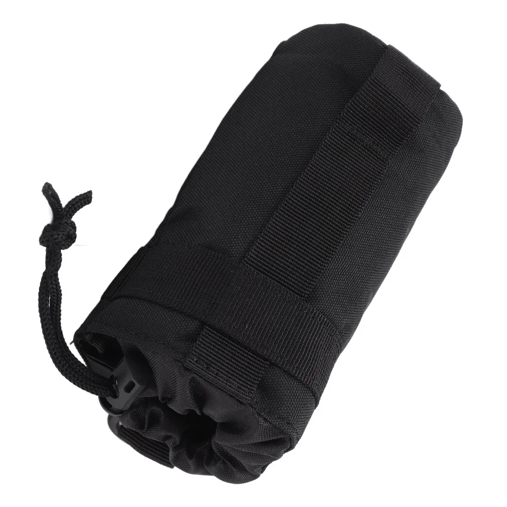 Portable 600D Oxford Cloth Water Bottle Pouch Multi Pocket Casual Outdoor Bag Light Weight Gear Pouch Outdoor Hiking