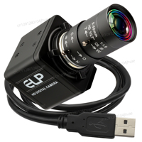 ELP 2MP High Speed 30/60/120fps USB Webcam For Computer With Manual Varifocal CS Lens OV2710 Full HD 1080P Video Zoom Camera