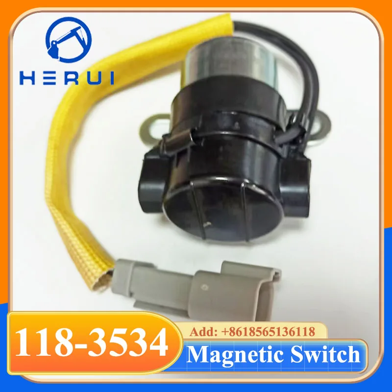 Excavator Parts E320B E320C E320D Excavator Magnetic Switch 118-3534 1183534 Heater Relay 1251302 125-1302
