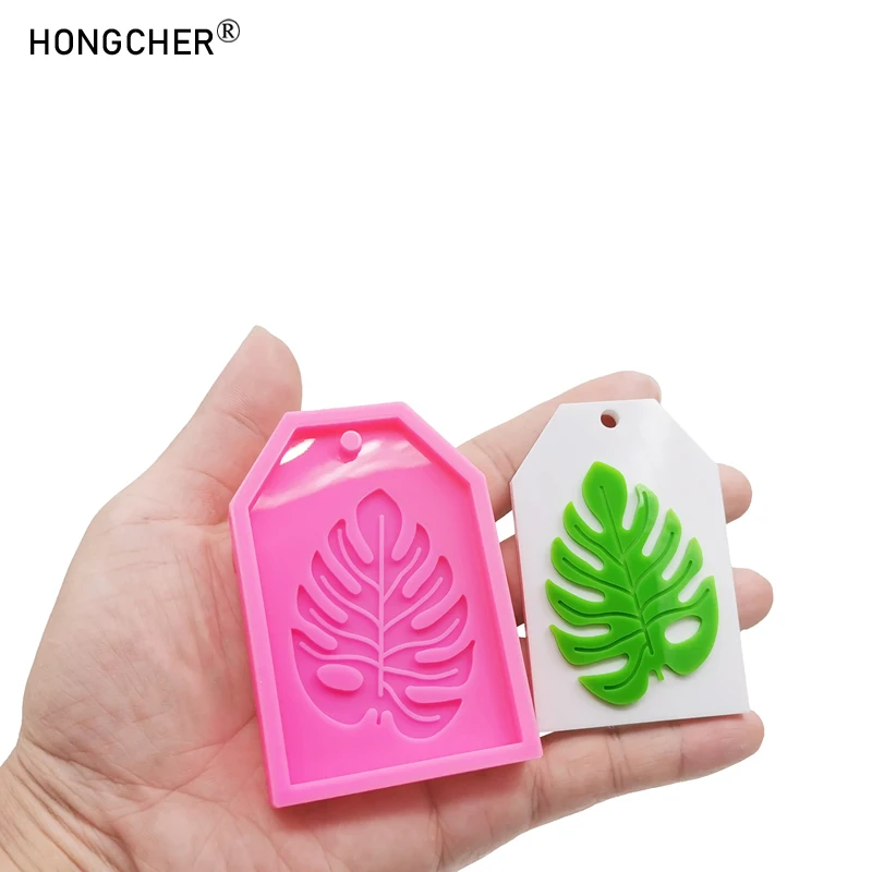 Shiny Mirror Turtle Leaf Silicone Mold Aromatherapy Decoration Pendant for DIY Chocolate Cake Baking Dessert Making Tools - view 6