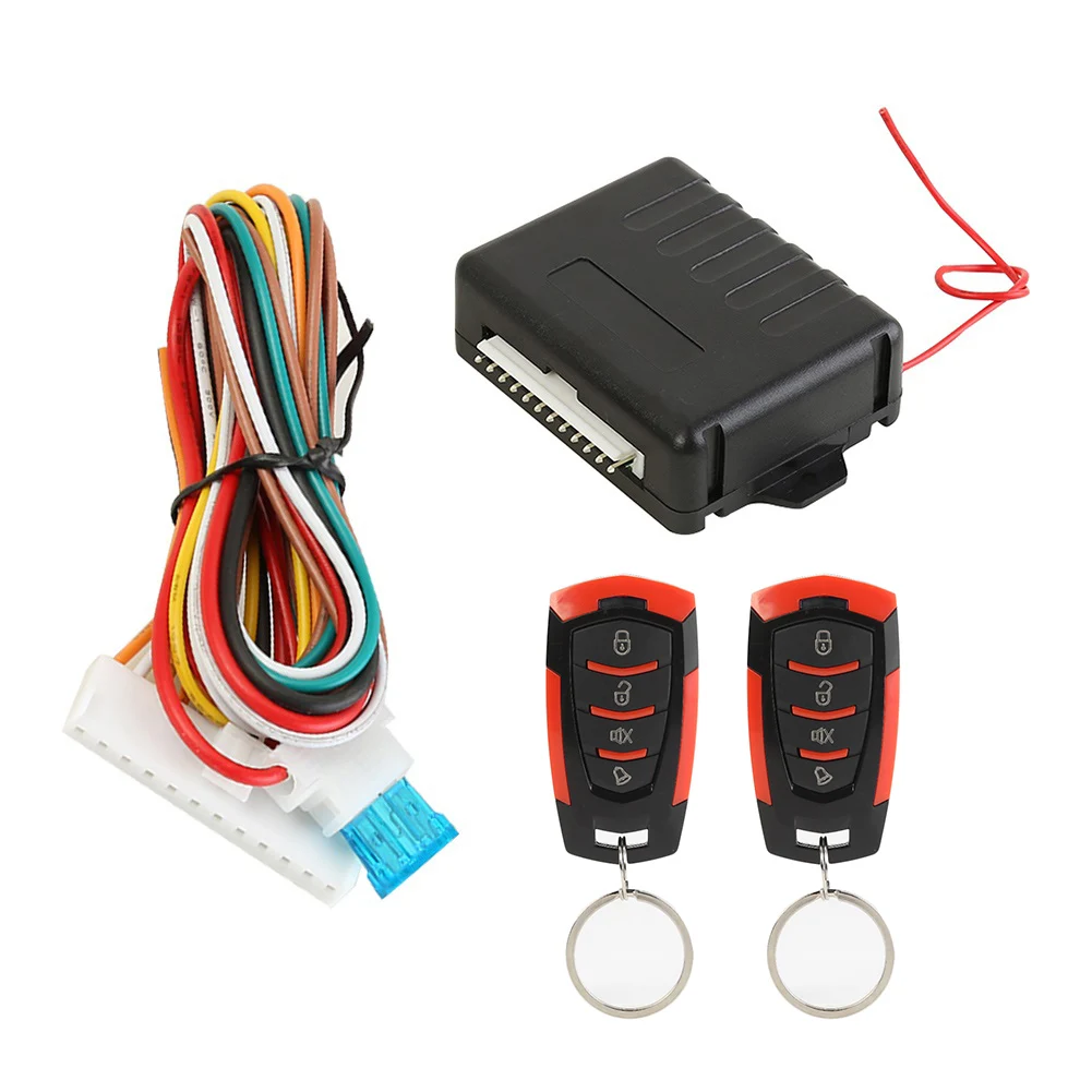 Car Remote Central Door Practical Multi-functional Portable Locking Kit Keyless Entry Alarm System 410/T111